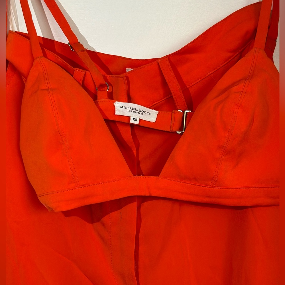 Bright orange two piece set by mistress rocks/House of CB
